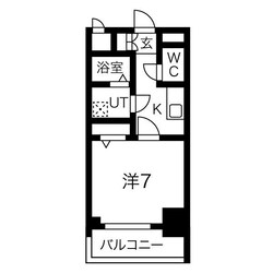 太閤通駅 徒歩7分 9階の物件間取画像